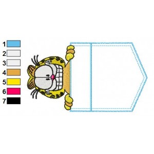 Garfield 01 Embroidery Designs 38